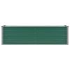 Garden Raised Bed Galvanized Steel 63"x15.7"x17.7" Green