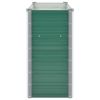 Garden Raised Bed Galvanized Steel 63"x15.7"x31.3" Green