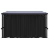 Gazebo with Curtain 13.3'x9.6'x8' Anthracite