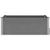Garden Raised Bed WPC 59.1" x 19.7" x 21.3" Gray
