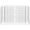 Gabion Raised Bed Galvanized Steel 35.4"x11.8"x23.6"