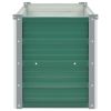 Garden Raised Bed Galvanized Steel 39.4"x15.7"x17.7" Green