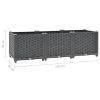 Raised Bed 47.2"x15.7"x15" Polypropylene