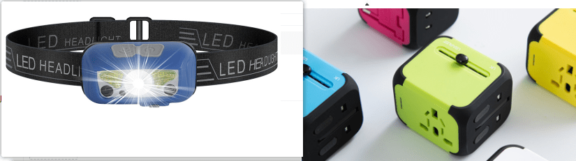 USB charging running light outdoor LED strong light (Option: Set1-USB)