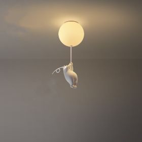Cartoon Children's Room Aisle Balcony Bedroom Ceiling Lamp (Option: Small C)