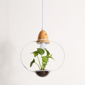 Plant Chandelier (Option: C white-White light)