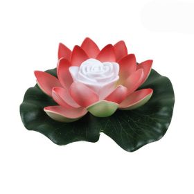 LED lotus lamp (Color: Red)