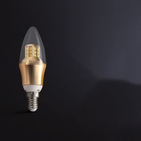 LED lighting energy saving bulb (Option: 7 watts-E14)