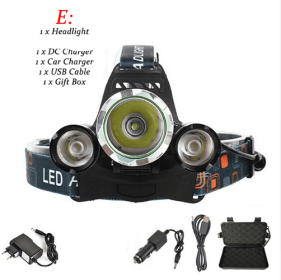 The headlights of the headlights are used to charge the headlights (Option: E AU plug)