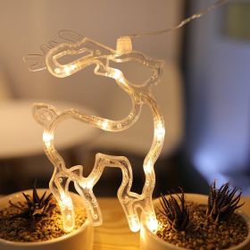 Divine Christmas LED Lights with suction holder (Option: Fawn)