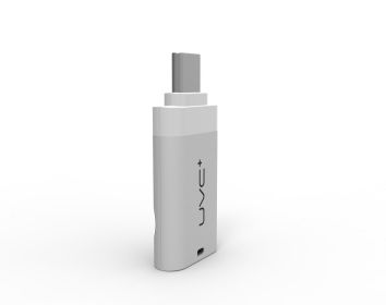 Portable smart phone USB UV lamp (Option: White-Type C)