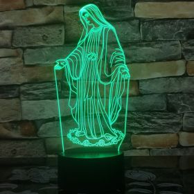 3d Led light For Kids Touch Usb Table Lampe Baby Sleeping Light (Option: Remote control-B)