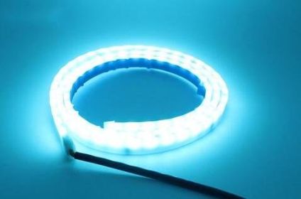 Flown Led Strip LightWorks With All Cars (Option: Blue-120cm)