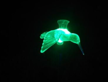 Led Solar Garden Light, Changing Color In The Water Impermeable Outer Dragonfly Butterfly  Bird Road To Garden Solar Led Lawn Lamp Decoration (Option: Bird)