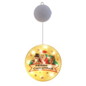 Flash lamp suction cup lamp (Option: Christmas party)