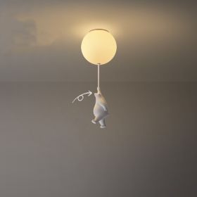 Cartoon Children's Room Aisle Balcony Bedroom Ceiling Lamp (Option: Small B)