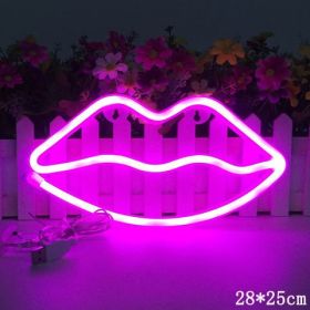 LED Neon Sign Night Light INS Decoration (Option: J)