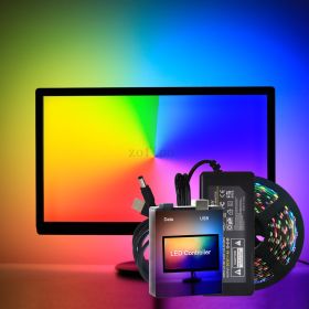 LED Symphony Computer Monitor Streamer Light Bar (Option: 30lights one meter-2 meter)
