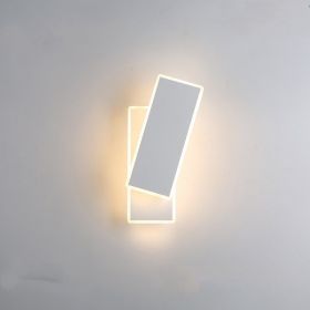 Modern Minimalist Bedroom Bedside Led Lamp (Option: White-A)