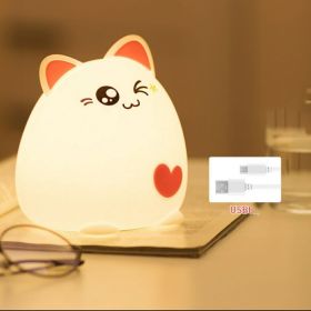 Breastfeeding And Eye Protection Touch Sensor Lig (Option: Pink-1W)