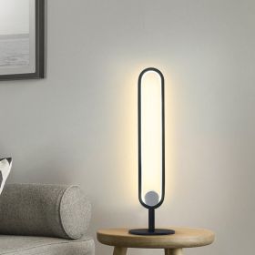 Double Pole Light Luxury Floor Creative Atmosphere Lamp Bedroom Vertical Bedside Creative Eye Protection Lamp (Option: G)