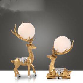 Bedroom Decoration Light Luxury Feer Ornaments (Option: E)