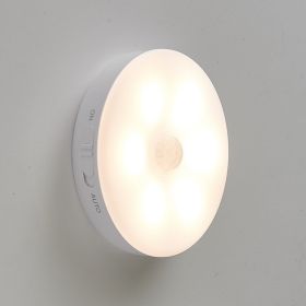 Wireless Body Sensing Lights Wake Up At Night Home Hallway Cabinets (Option: D-1PCS)