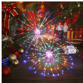Firework Lights, Explosion Star, Silver Line Lights (Option: Colored light-150 pieces)