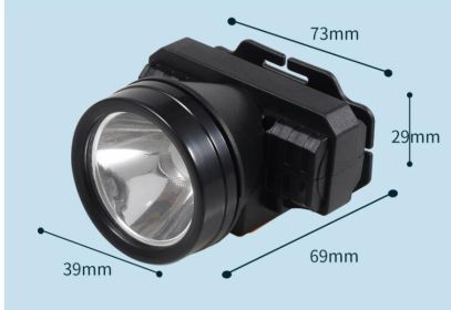 Long Shot Side Miner S Lamp With Head Mounted Flashlight (Option: Photo Color-USB-A)