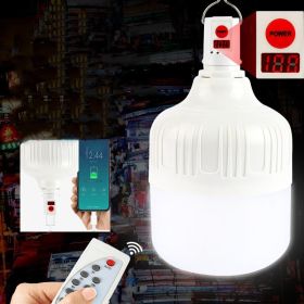 Rechargeable Bulb Night Market Lighting Artifact Stall Lamp (Option: F-USB-80W)
