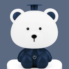 Touch Cartoon Dimming LED Desk Lamp (Option: 7088B touch doctor bearblue-USB)