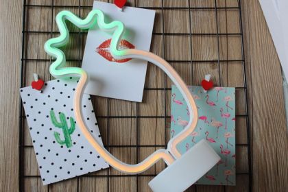 Home Creative Modeling Lights (Option: 9 Style-USB)