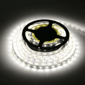 Flexible Strip Led Light Brightness Waterproof Home Decor Lighting Bar Lamp (Option: 5630 White-5M)