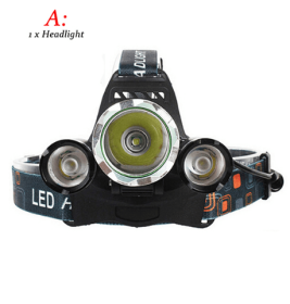The headlights of the headlights are used to charge the headlights (Option: A)