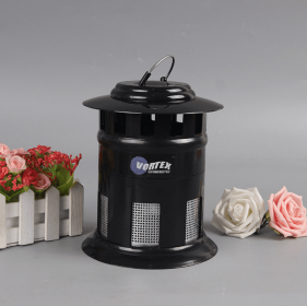 LED photocatalyst mosquito repellent lamp (Option: EU-Black)