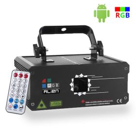Rotating laser lamp KTV laser lamp (Option: Black-AU)