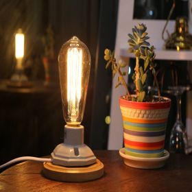 Retro ceramic table lamp (Option: Button Switch-UK)