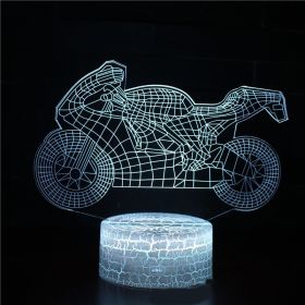 Motorcycle night light (Option: G-Crack 7 colors)