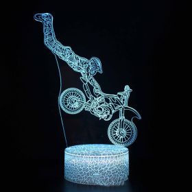 Motorcycle night light (Option: I-White 7 colors)