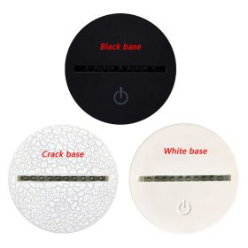 Sports 3D night light (Option: Black 7 colors)