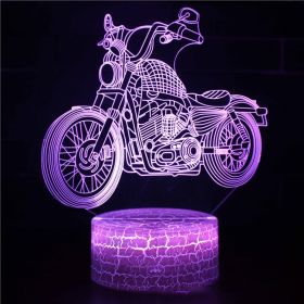 Motorcycle night light (Option: A-White 7 colors)