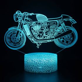 Motorcycle night light (Option: K-Crack 7 colors)