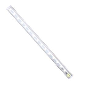 Makeup And Toiletry Fill Light USB Rechargeable Bathroom Lamp, Sucker Paste (Option: White USB-White light)
