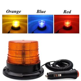 LED Warning Light Car Strobe Light Magnetic Ceiling Light (Option: Blue-A)