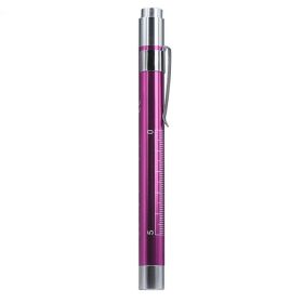 Shining Hot Selling Drop Shipping Medical First Aid LED Pen Light Flashlight Torch Doctor Nurse EMT Emergency (Option: Purple-Yellow light)