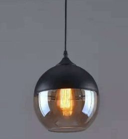 Industrial glass chandelier (Option: 04style-Warm light 5w)
