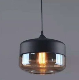 Industrial glass chandelier (Option: 03style-Warm light 5w)