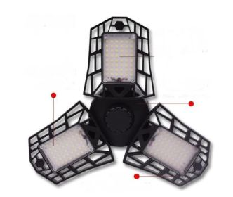 Adjustable Waterproof LED Lamp (Option: 1PC Black 60W)