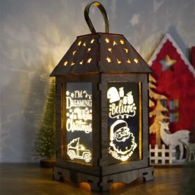Decorative led wind lamp (Option: Big B)