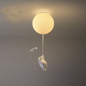 Cartoon Children's Room Aisle Balcony Bedroom Ceiling Lamp (Option: Medium C)
